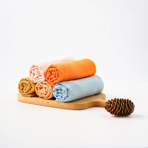 Muslin Blanket Bamboo Cotton Multi-Functional Set