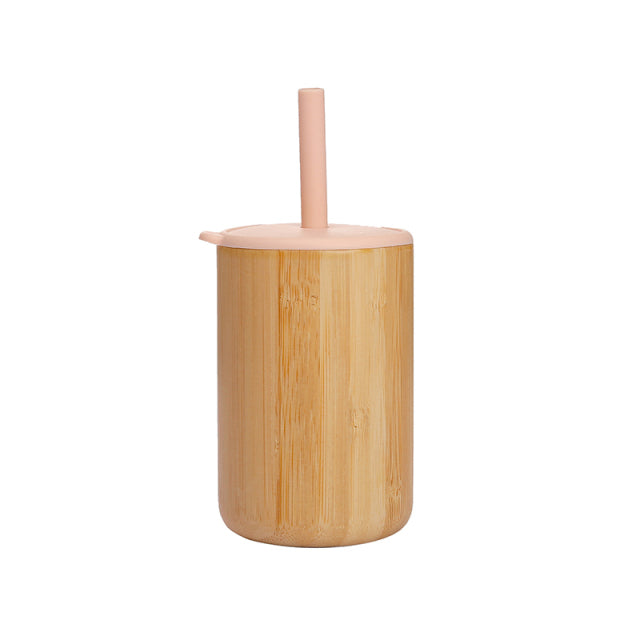 Baby Feeding Cup Silicone Straw Cup